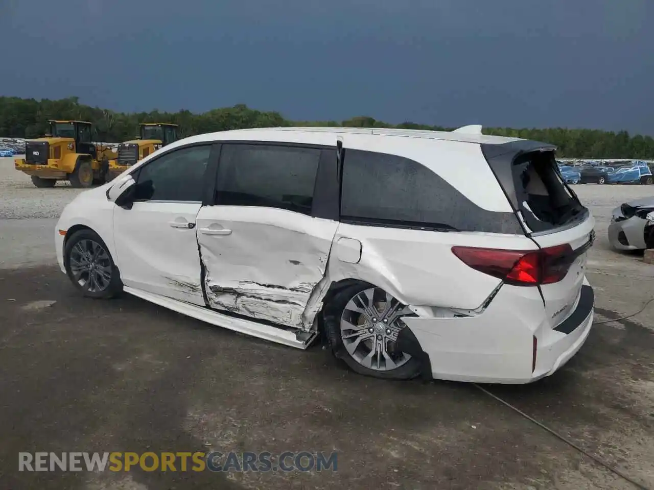 2 Photograph of a damaged car 5FNRL6H88SB054596 HONDA ODYSSEY 2025