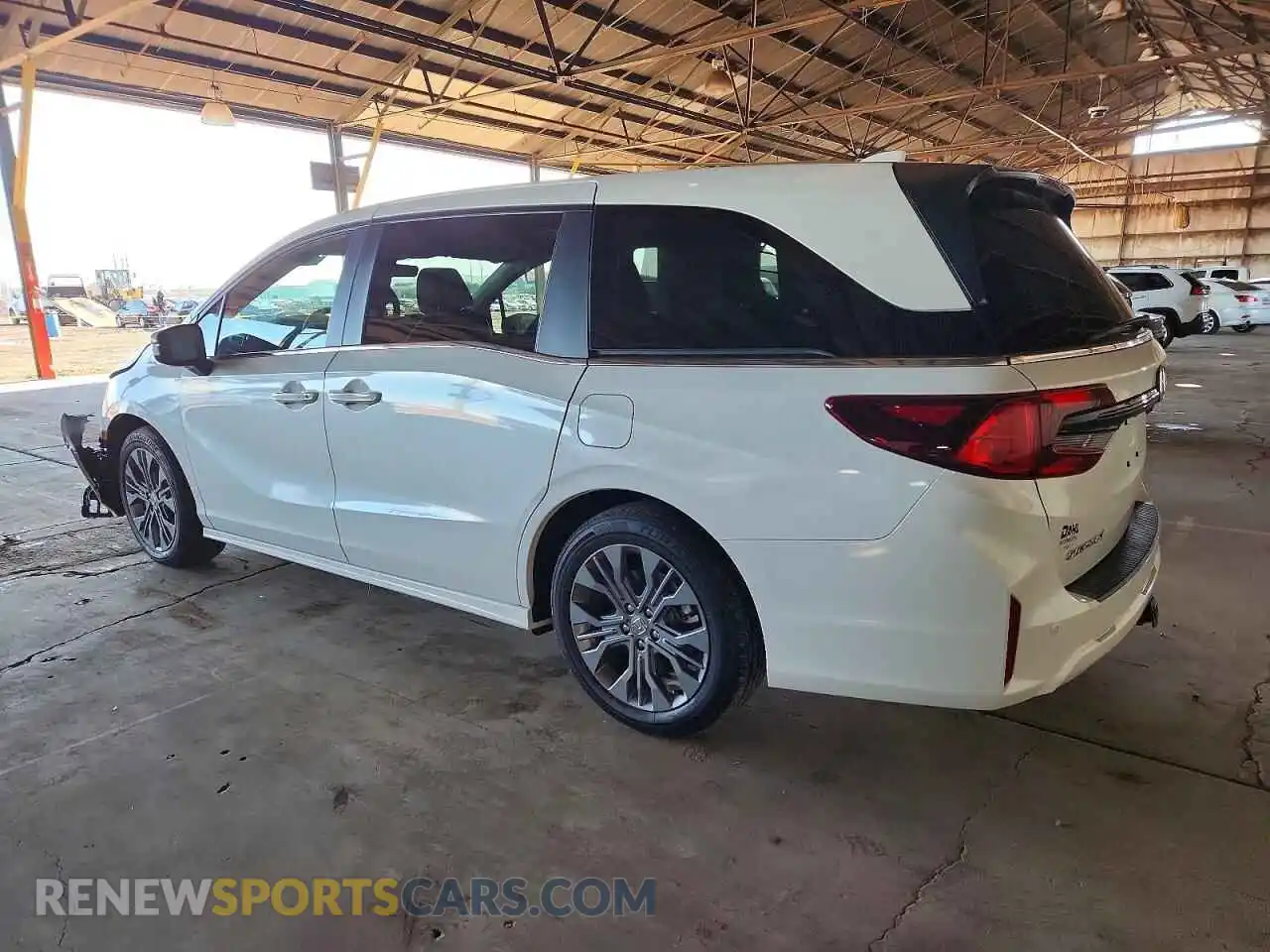 2 Photograph of a damaged car 5FNRL6H89SB016021 HONDA ODYSSEY 2025