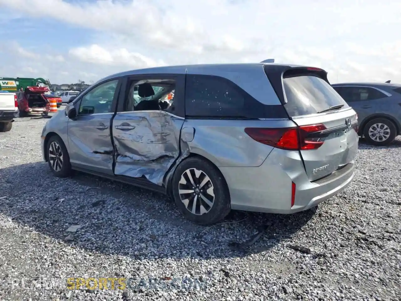 2 Photograph of a damaged car 5FNRL6H60TB036657 HONDA ODYSSEY 2026