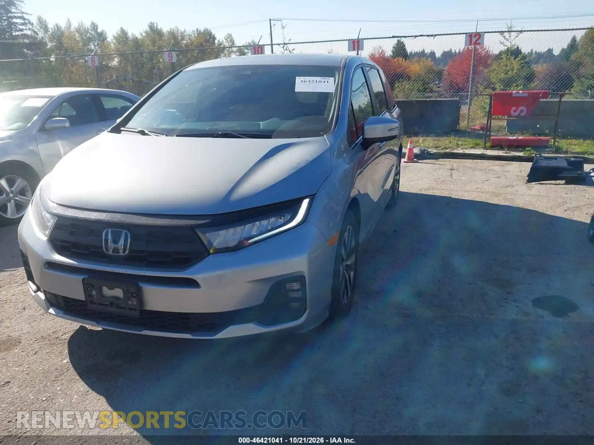2 fotografías del automóvil dañado 5FNRL6H67TB033657 HONDA ODYSSEY 2026