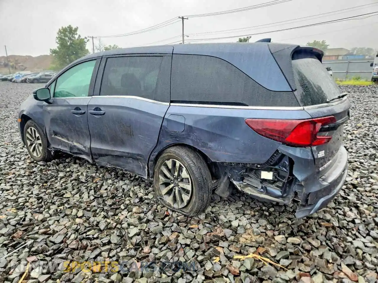 2 Photograph of a damaged car 5FNRL6H68TB059376 HONDA ODYSSEY 2026