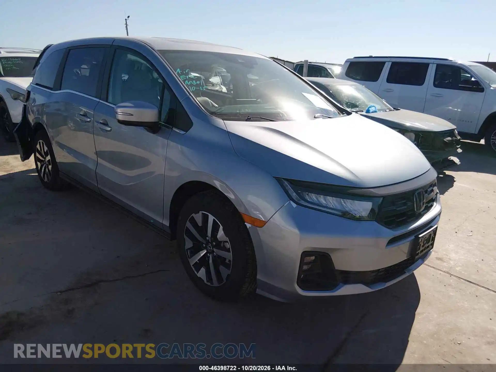 1 fotografías del automóvil dañado 5FNRL6H62VB002870 HONDA ODYSSEY 2027