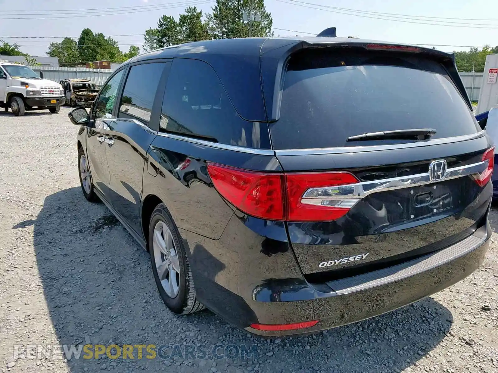 3 Photograph of a damaged car 5FNRL6H5XKB058087 HONDA ODYSSEY EX 2019