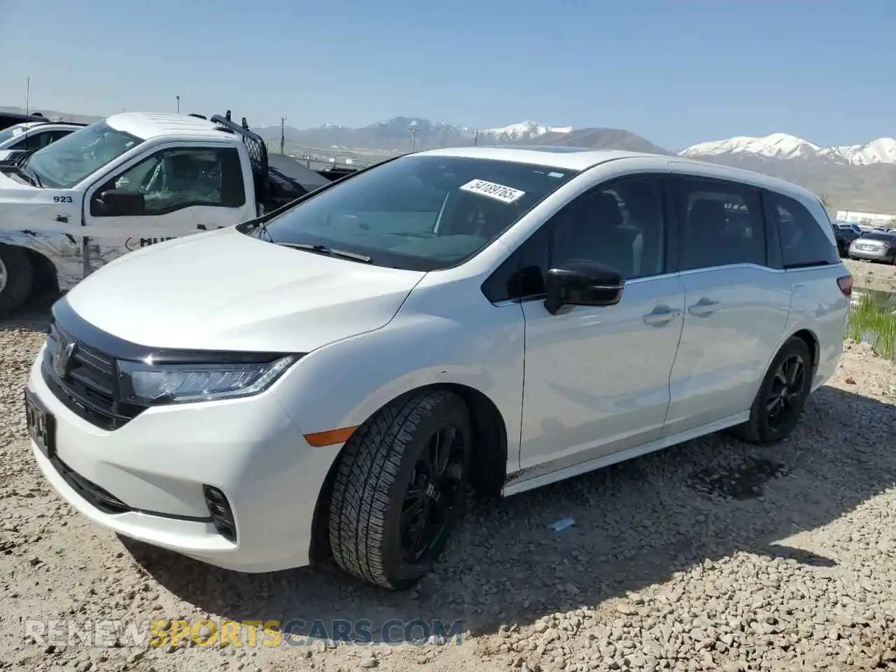 1 Photograph of a damaged car 5FNRL6H74PB001022 HONDA ODYSSEY SP 2023