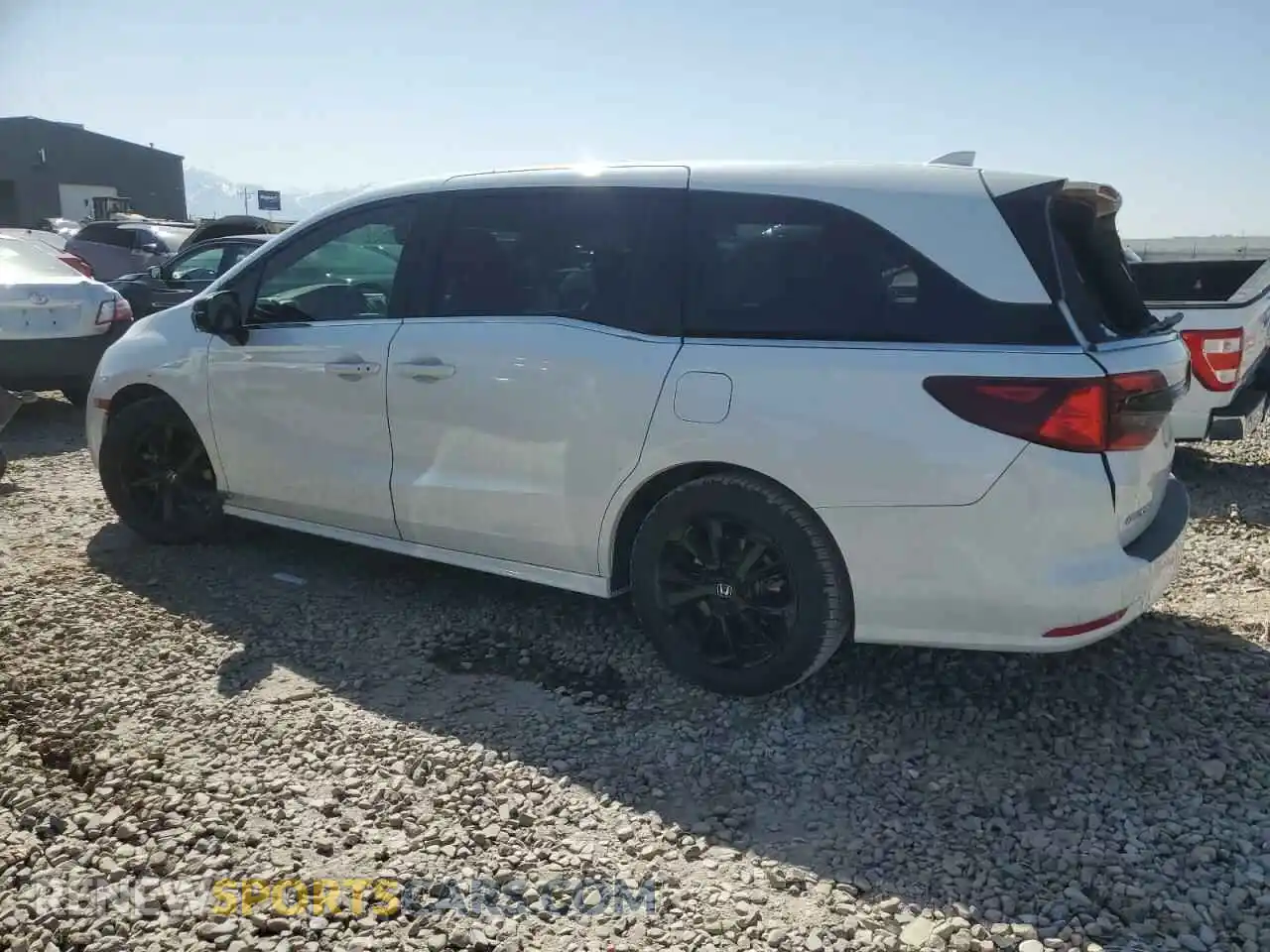 2 Photograph of a damaged car 5FNRL6H74PB001022 HONDA ODYSSEY SP 2023