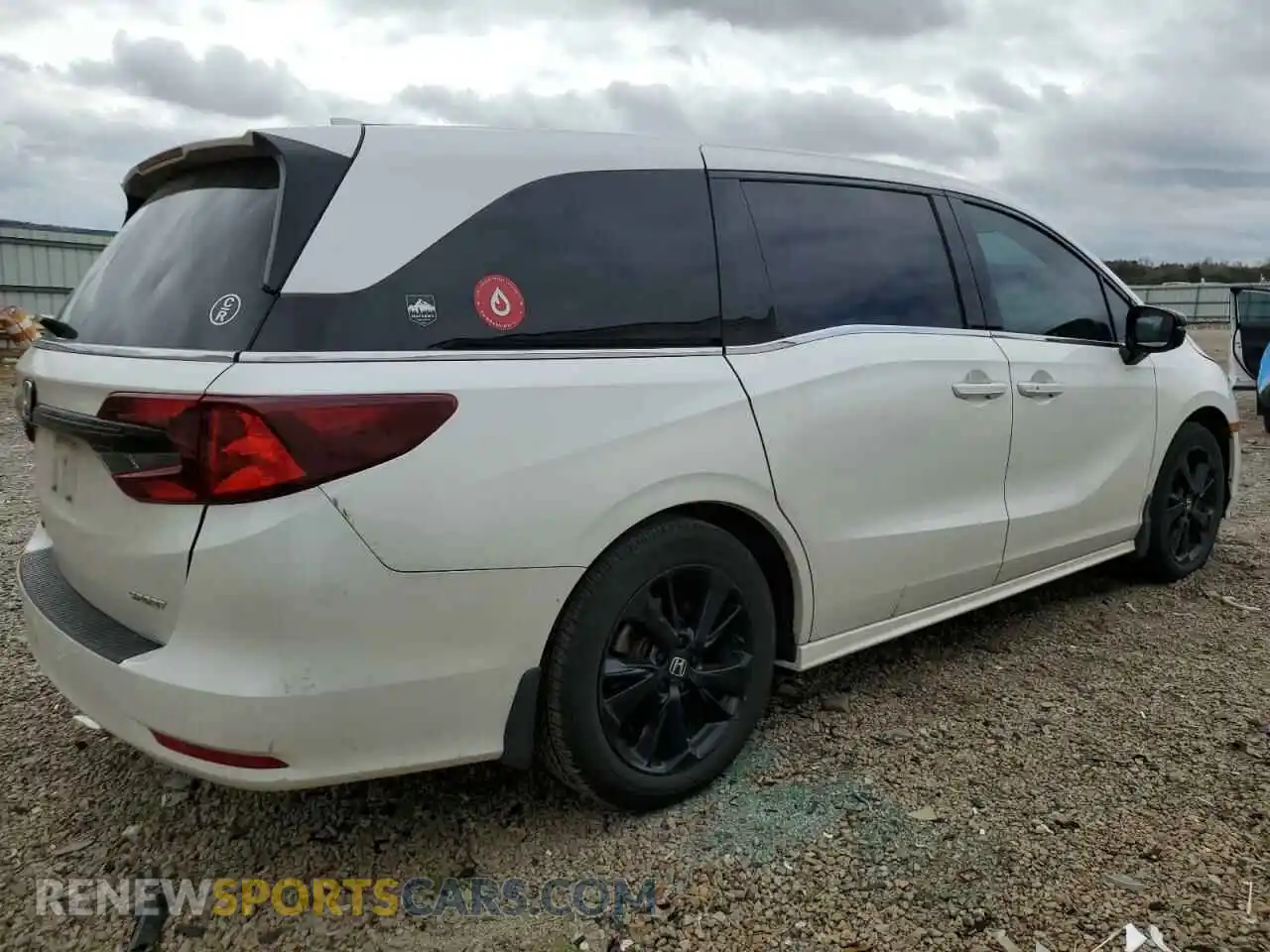 3 Photograph of a damaged car 5FNRL6H74PB043724 HONDA ODYSSEY SP 2023