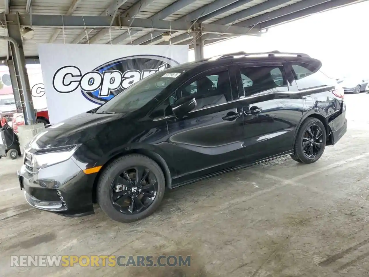 1 Photograph of a damaged car 5FNRL6H76PB029520 HONDA ODYSSEY SP 2023