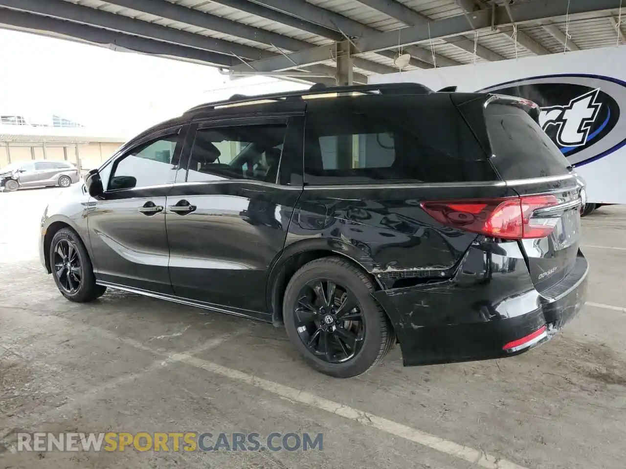2 Photograph of a damaged car 5FNRL6H76PB029520 HONDA ODYSSEY SP 2023