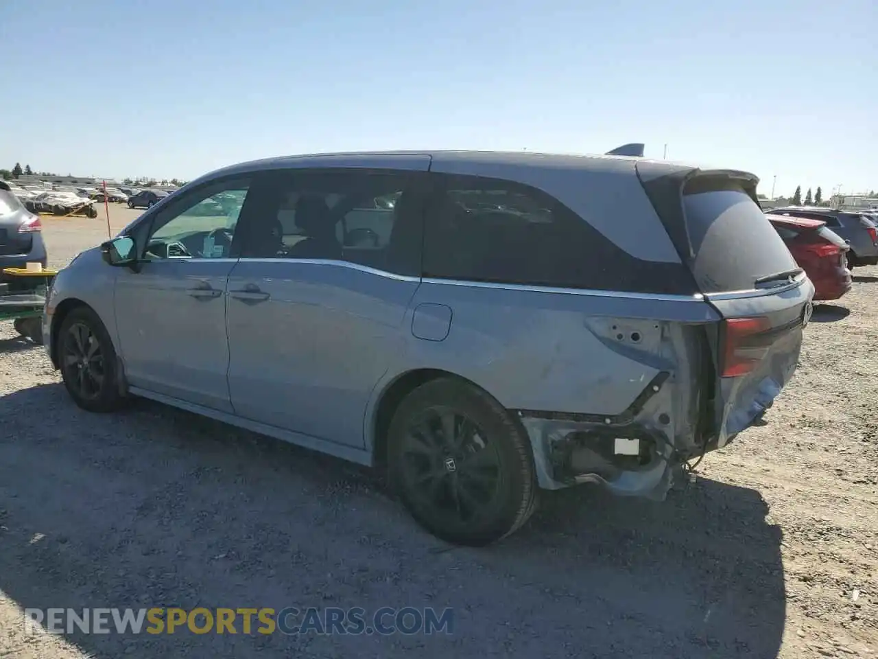 2 Photograph of a damaged car 5FNRL6H72RB048200 HONDA ODYSSEY SP 2024