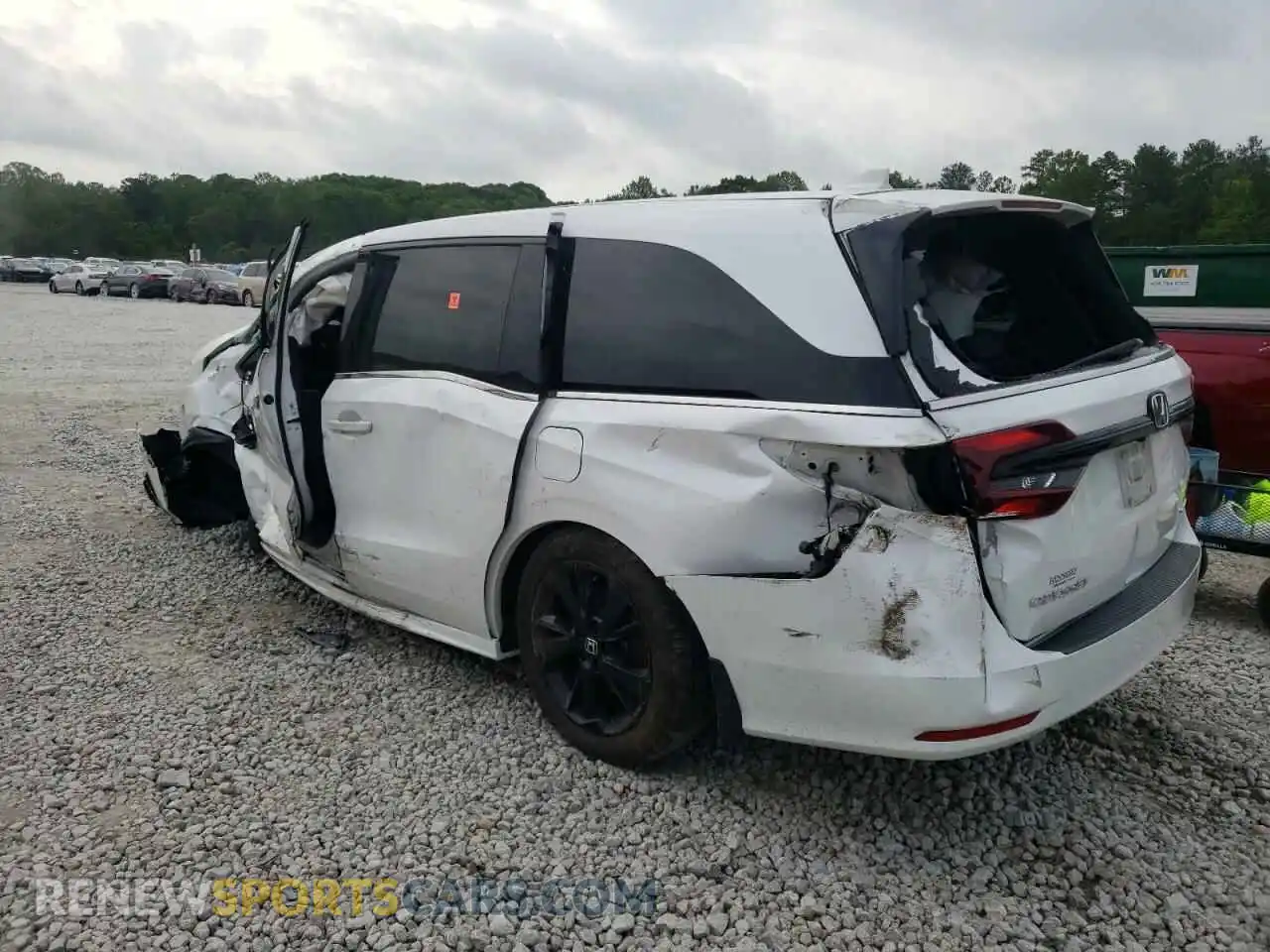 2 Photograph of a damaged car 5FNRL6H76RB002885 HONDA ODYSSEY SP 2024