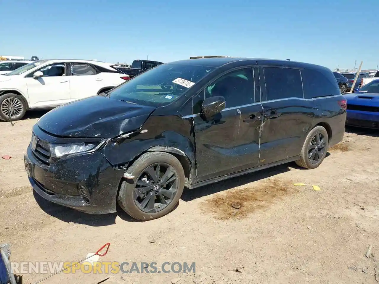 1 Photograph of a damaged car 5FNRL6H7XRB056125 HONDA ODYSSEY SP 2024