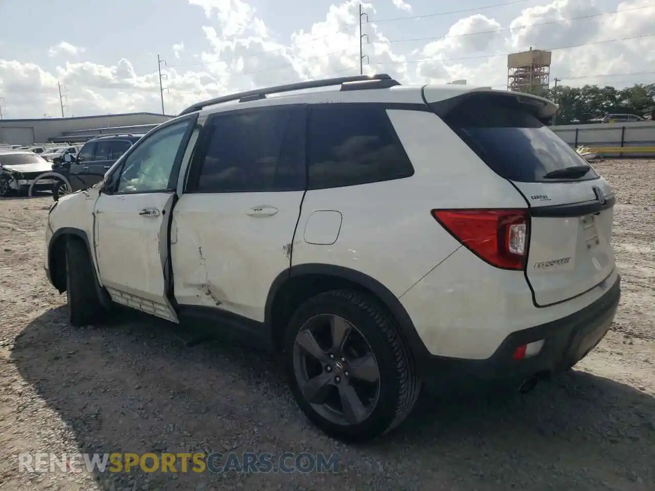 2 Photograph of a damaged car 5FNYF7H99KB001259 HONDA PASSPORT 2019