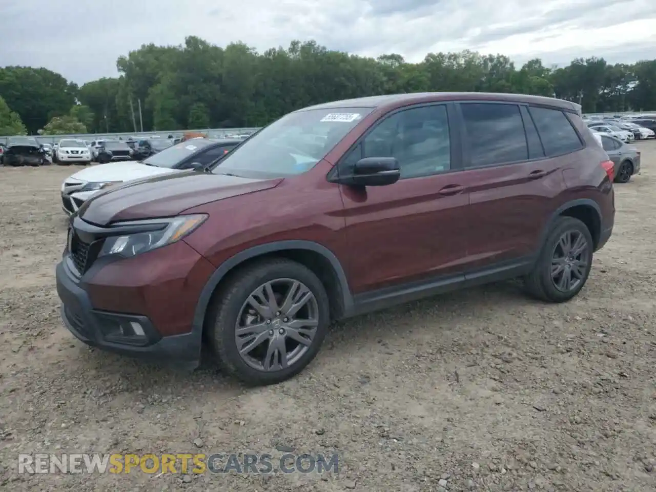 1 Фотография поврежденного автомобиля 5FNYF7H58MB000510 HONDA PASSPORT 2021