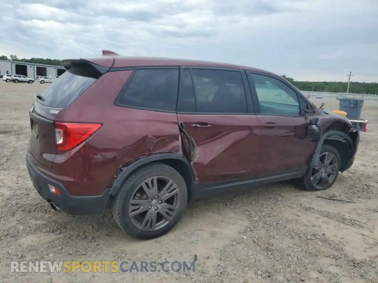 3 Фотография поврежденного автомобиля 5FNYF7H58MB000510 HONDA PASSPORT 2021