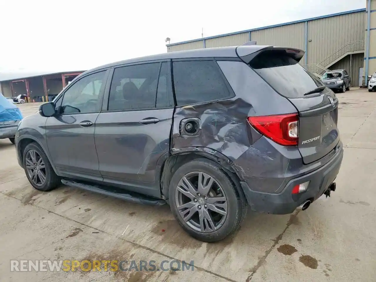 2 Photograph of a damaged car 5FNYF7H59MB003187 HONDA PASSPORT 2021