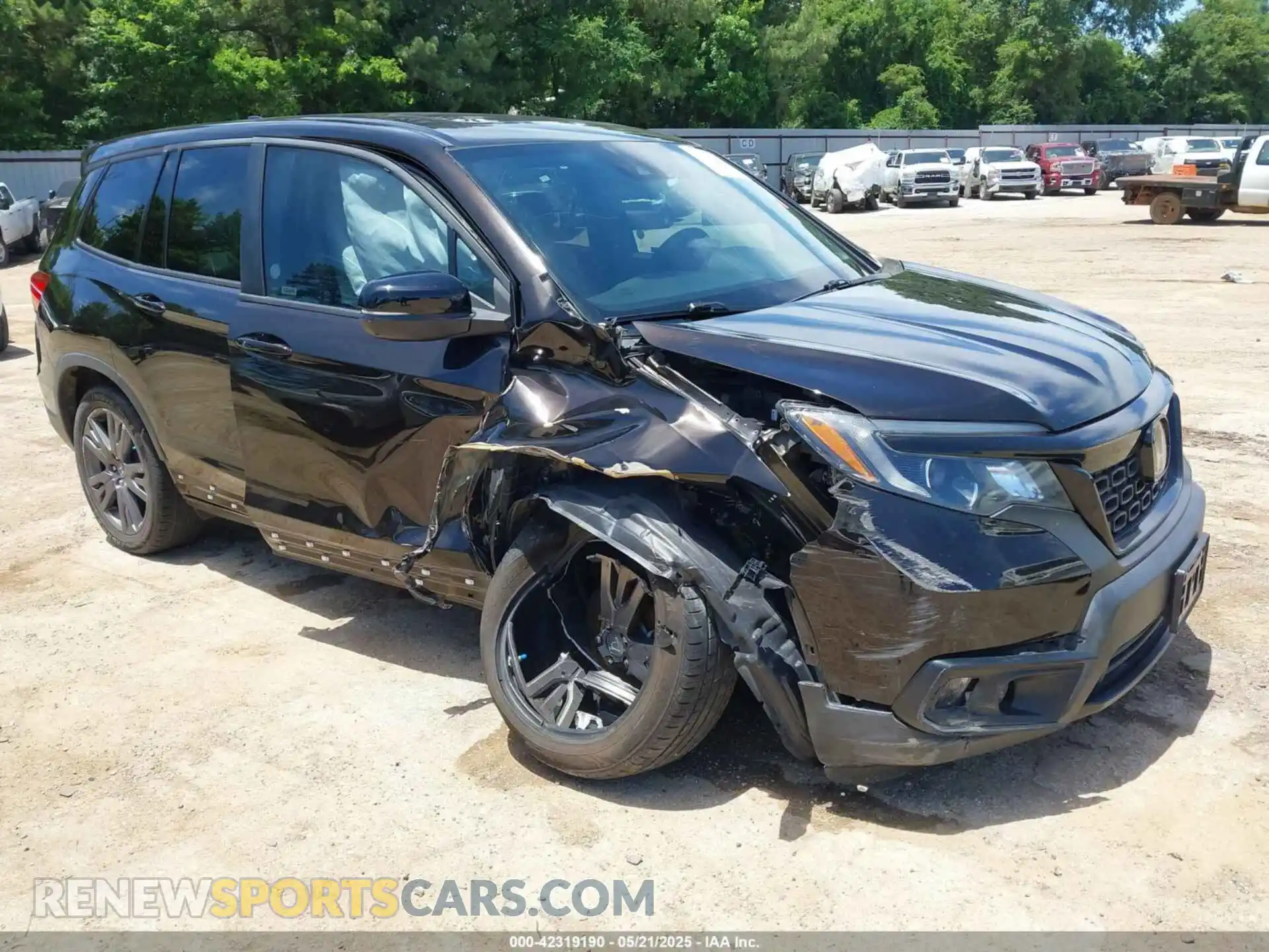 1 Фотография поврежденного автомобиля 5FNYF7H5XMB006986 HONDA PASSPORT 2021
