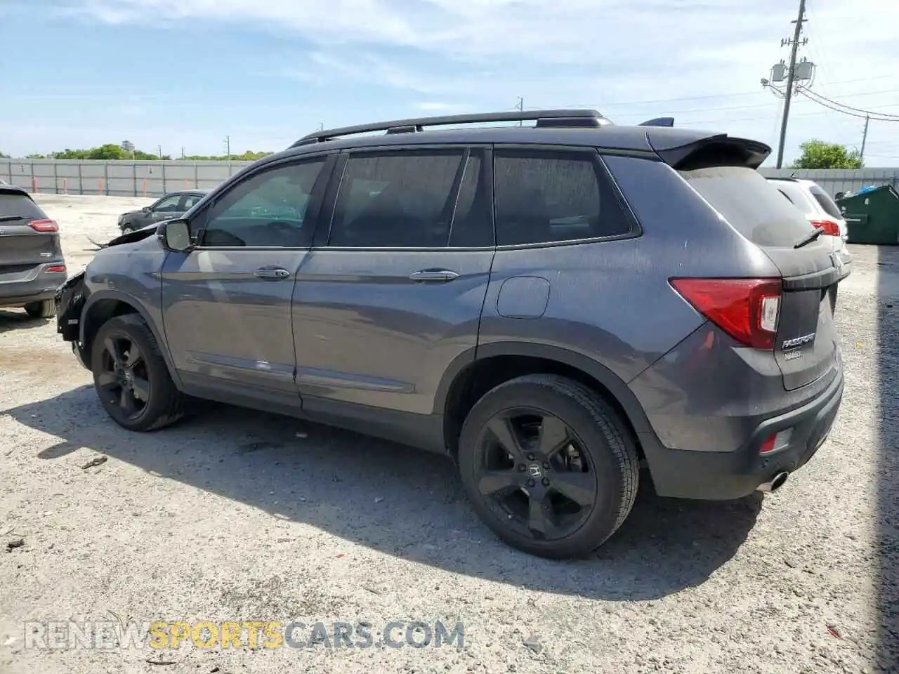 2 Photograph of a damaged car 5FNYF8H08MB014398 HONDA PASSPORT 2021