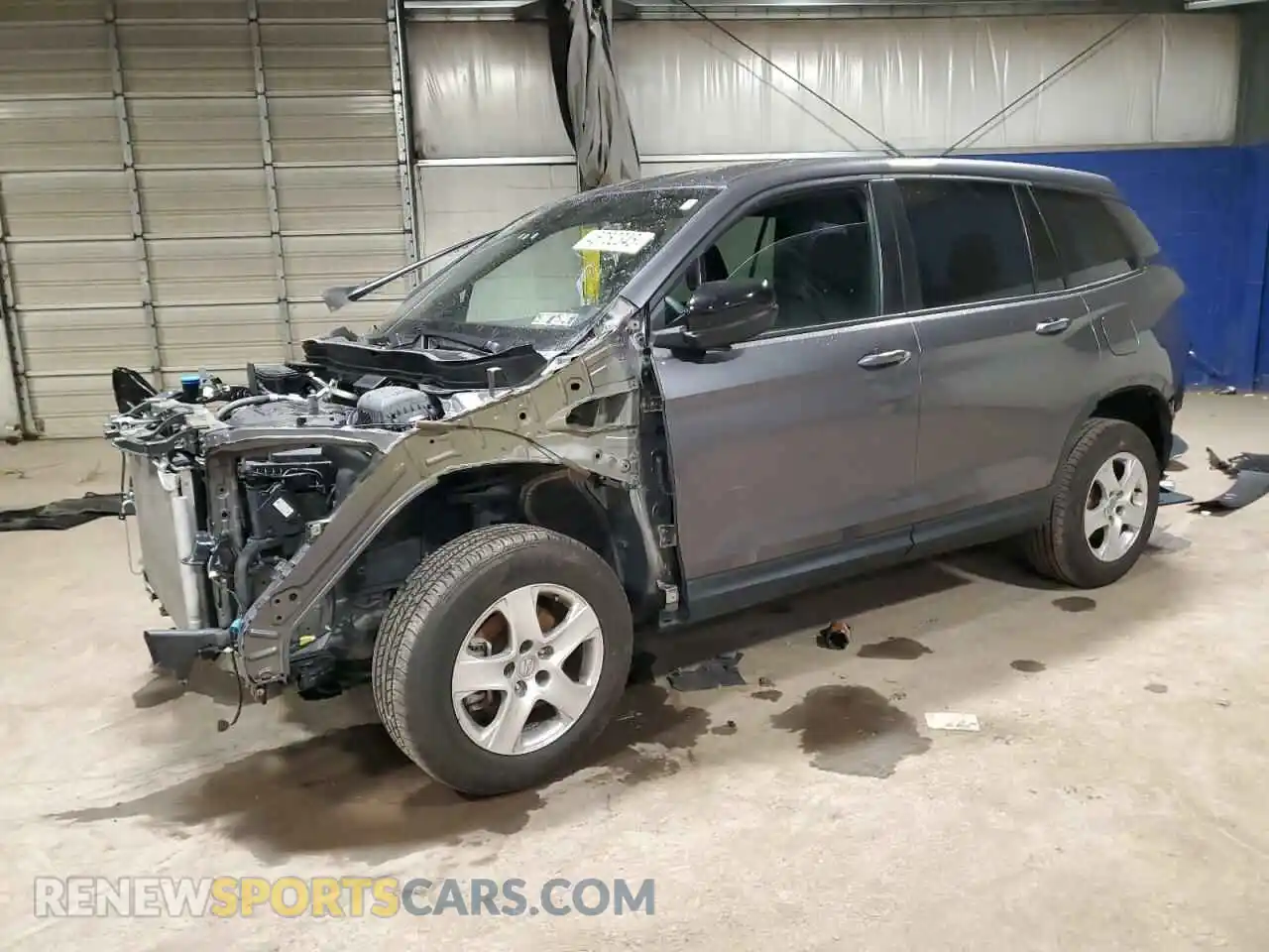 1 fotografías del automóvil dañado 5FNYF8H21MB007472 HONDA PASSPORT 2021