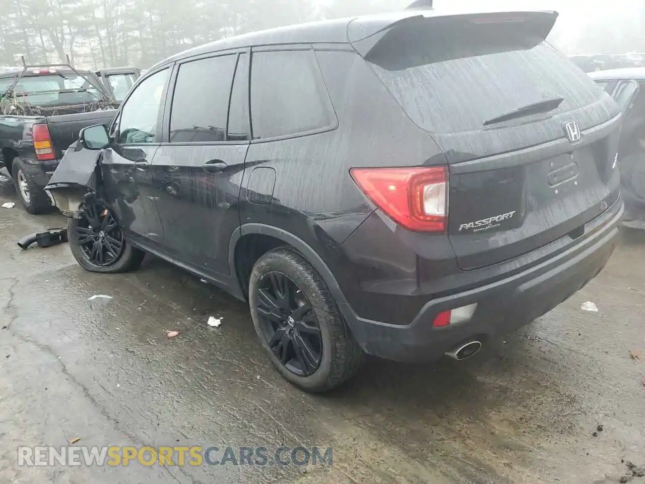 2 Photograph of a damaged car 5FNYF8H24MB032186 HONDA PASSPORT 2021