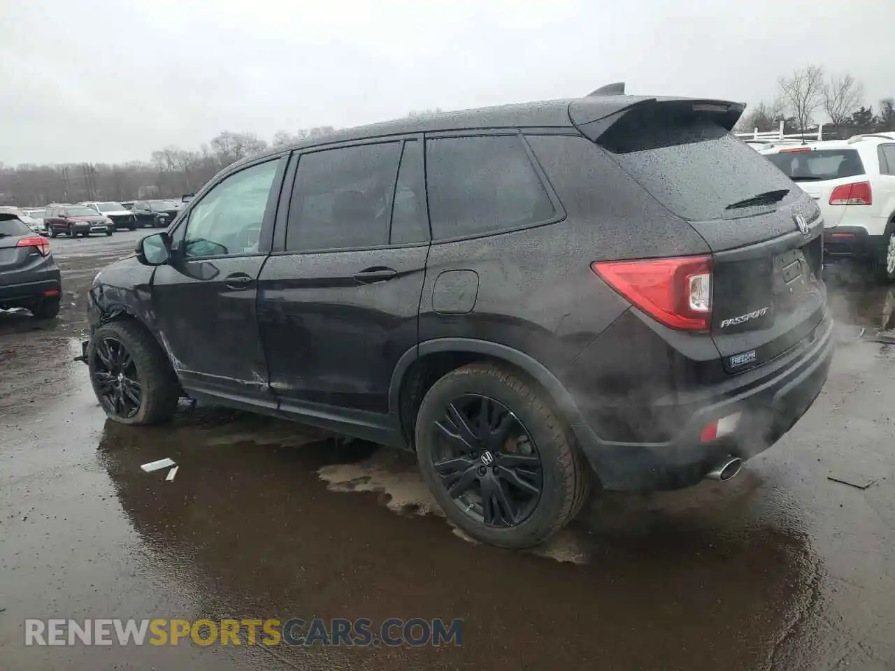 2 Фотография поврежденного автомобиля 5FNYF8H25MB008429 HONDA PASSPORT 2021