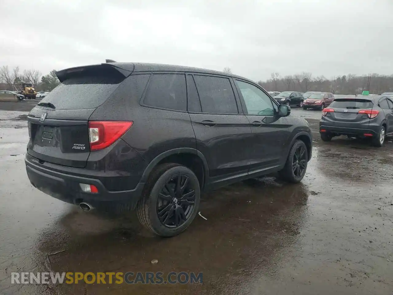 3 Фотография поврежденного автомобиля 5FNYF8H25MB008429 HONDA PASSPORT 2021