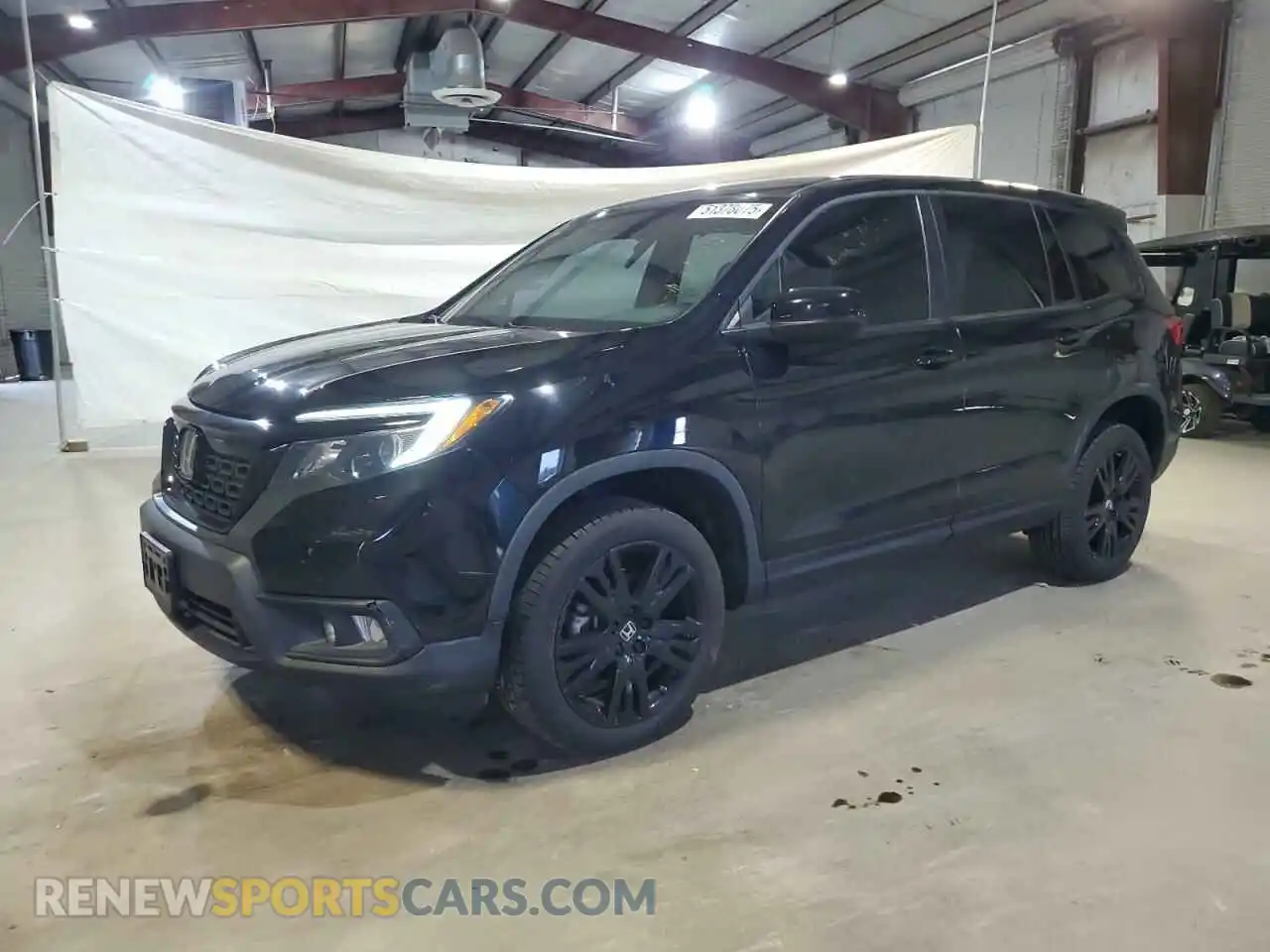 1 Photograph of a damaged car 5FNYF8H25MB033086 HONDA PASSPORT 2021