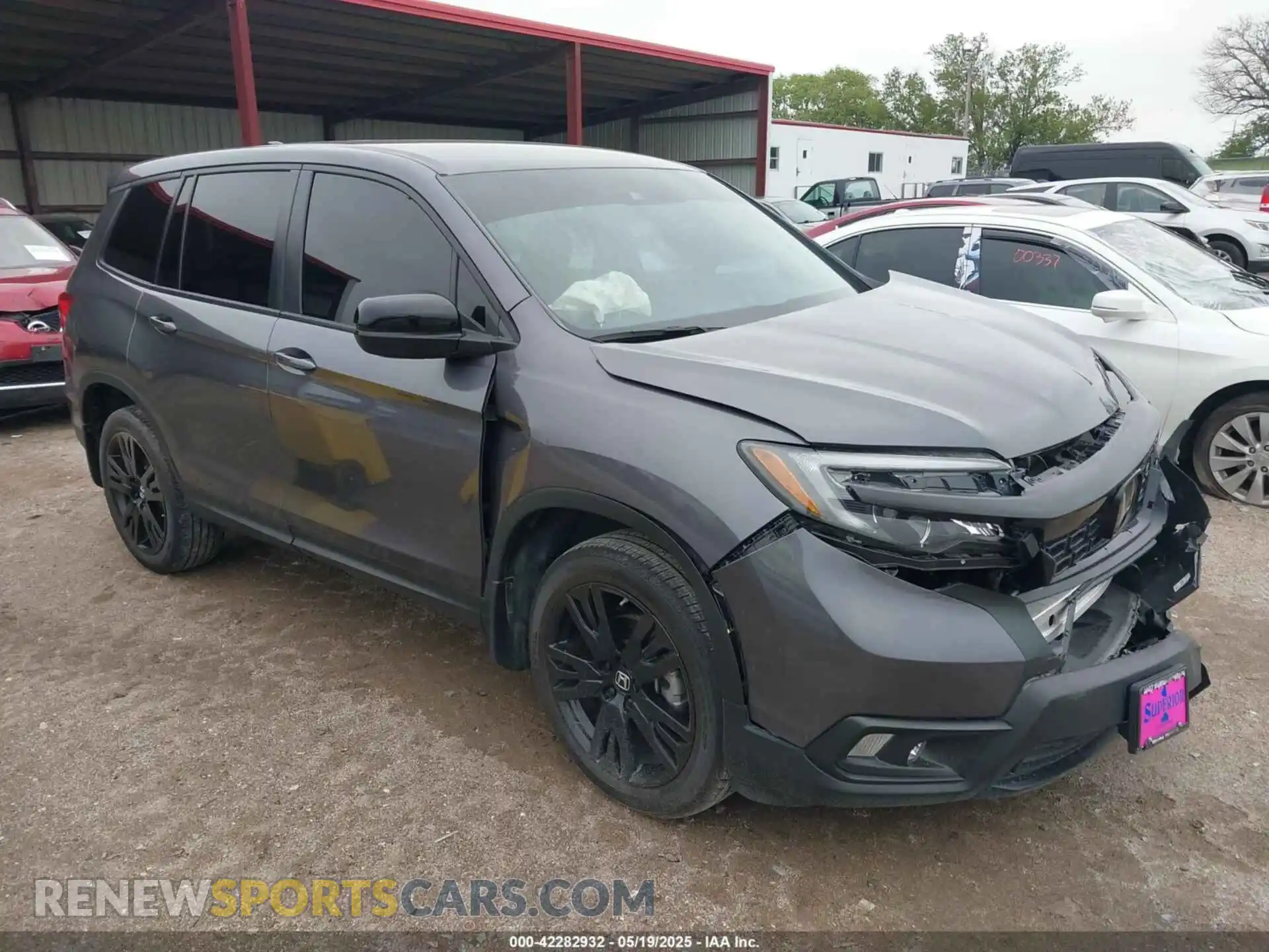 1 Фотография поврежденного автомобиля 5FNYF8H26MB032206 HONDA PASSPORT 2021