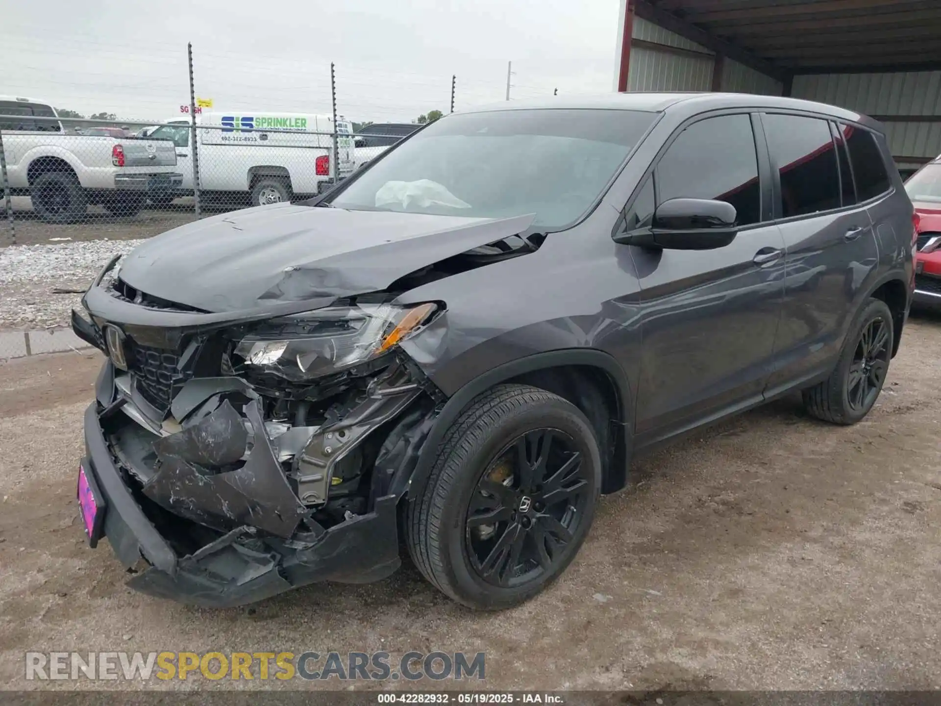 2 Фотография поврежденного автомобиля 5FNYF8H26MB032206 HONDA PASSPORT 2021