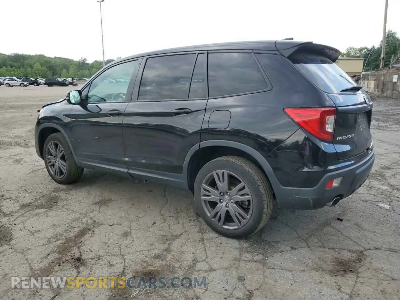 2 fotografías del automóvil dañado 5FNYF8H55MB011163 HONDA PASSPORT 2021