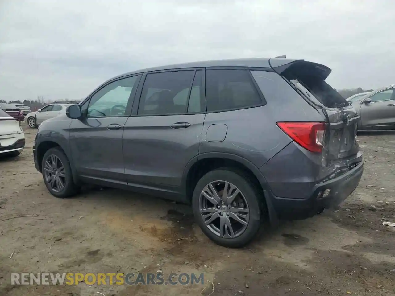 2 Photograph of a damaged car 5FNYF8H55MB037990 HONDA PASSPORT 2021