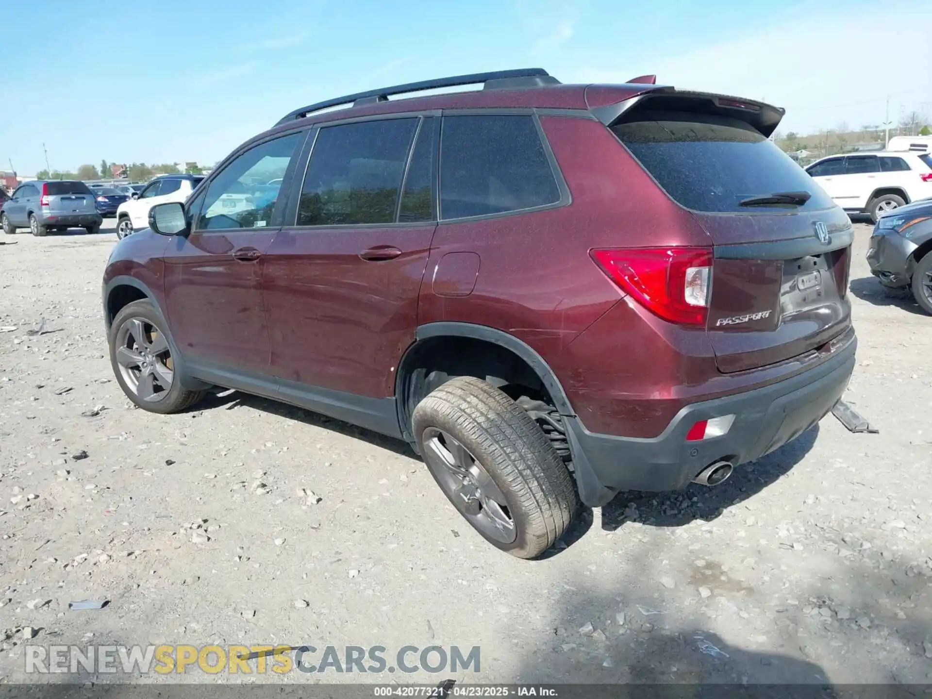 3 Photograph of a damaged car 5FNYF8H91MB022986 HONDA PASSPORT 2021