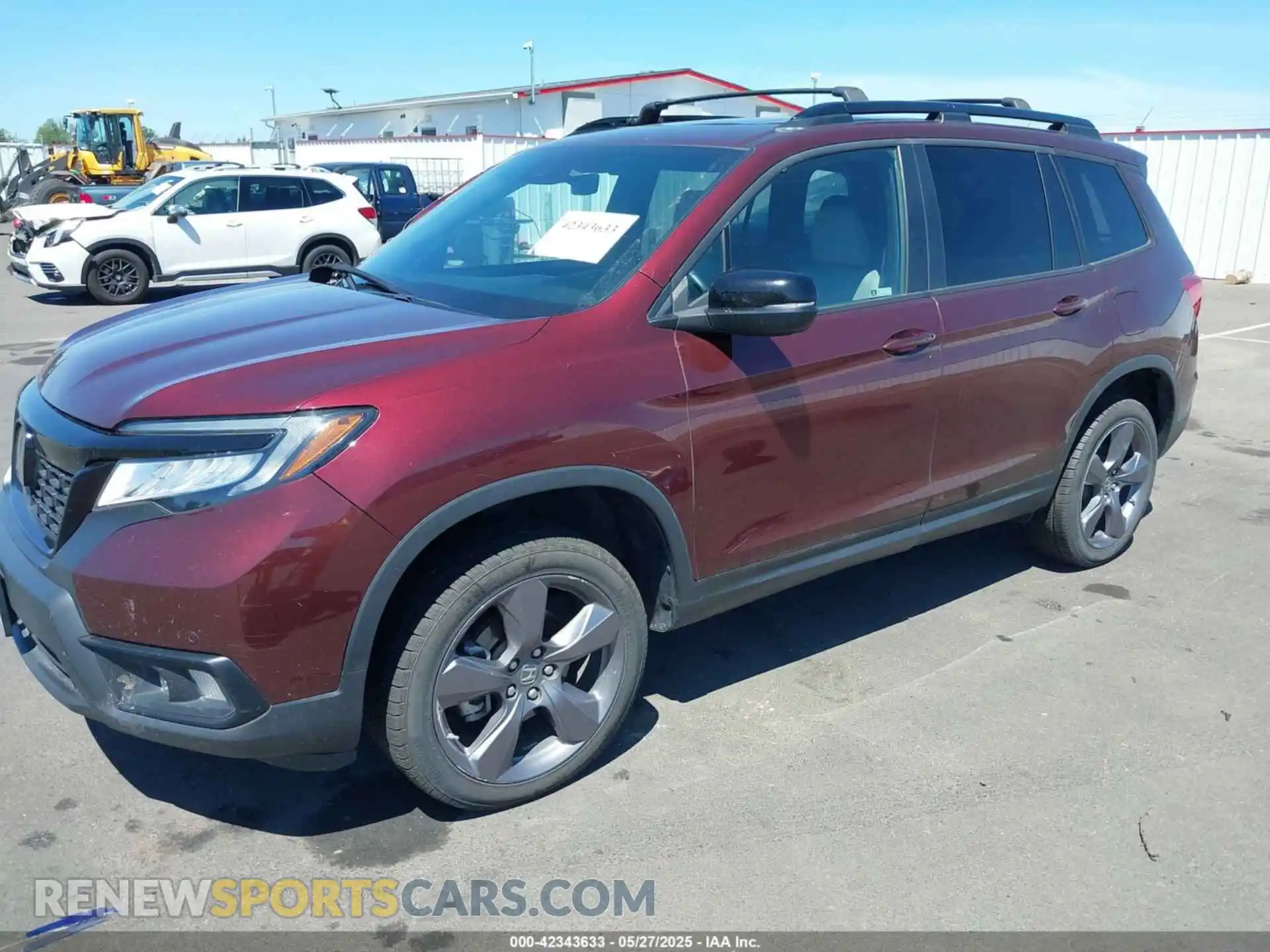2 Photograph of a damaged car 5FNYF8H95MB036020 HONDA PASSPORT 2021