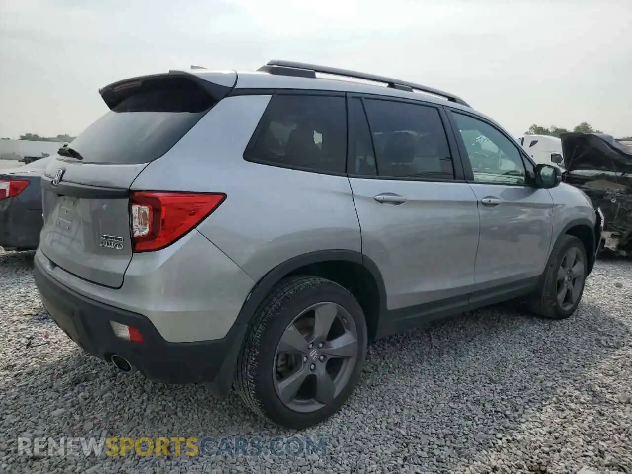 3 fotografías del automóvil dañado 5FNYF8H95MB040147 HONDA PASSPORT 2021