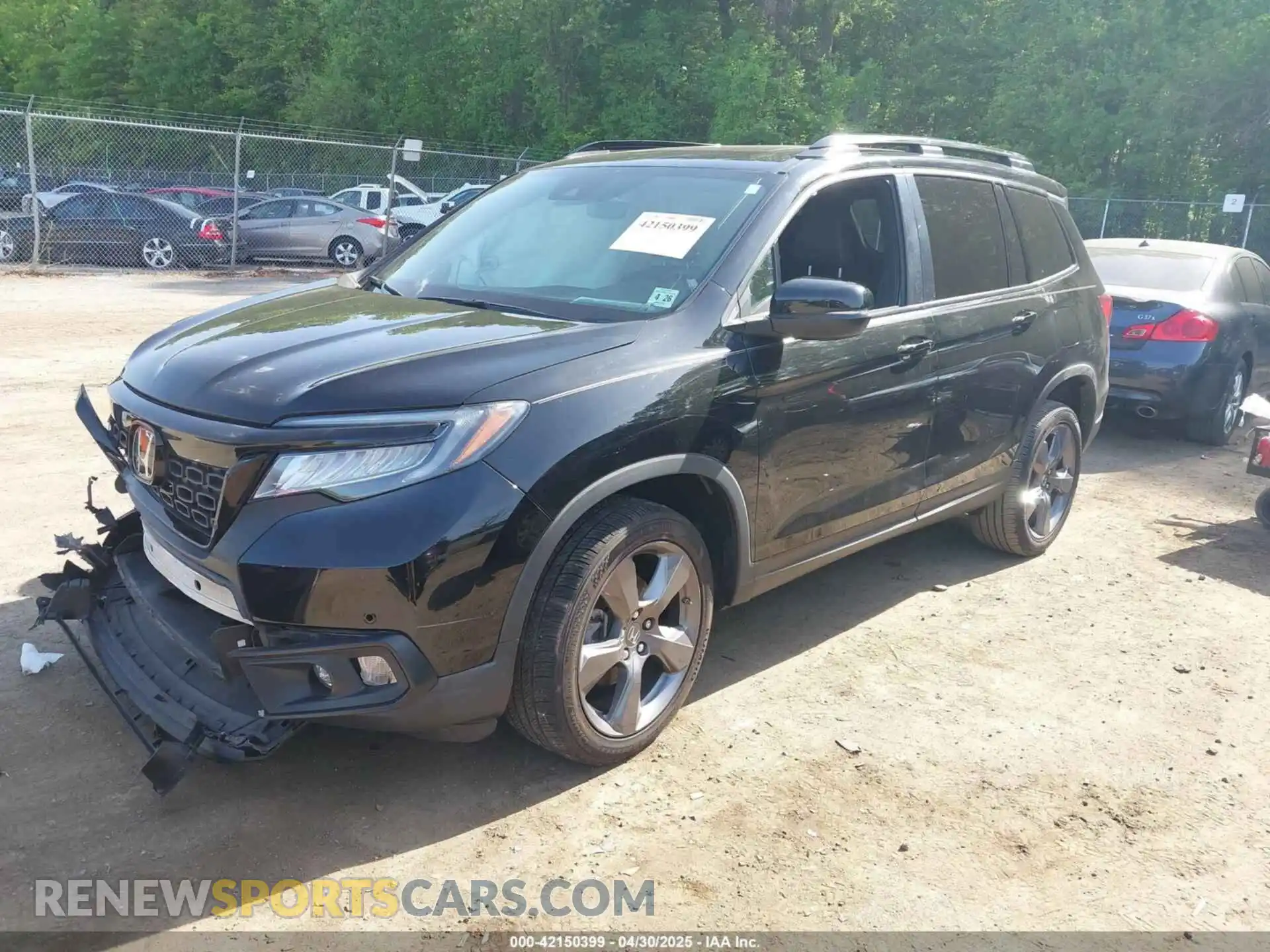 2 Photograph of a damaged car 5FNYF8H96MB014947 HONDA PASSPORT 2021