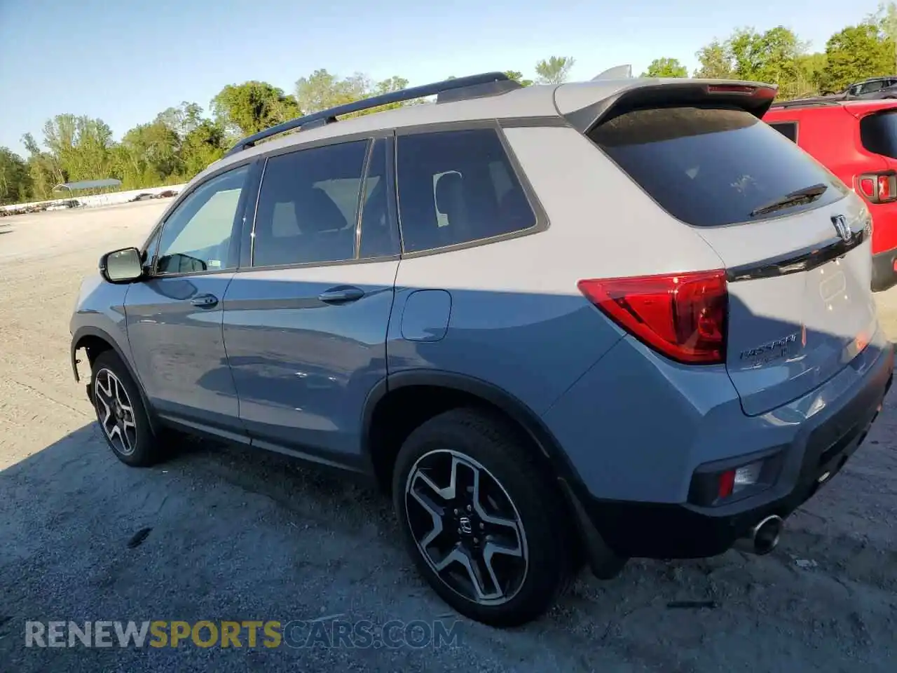 2 Photograph of a damaged car 5FNYF8H03PB032148 HONDA PASSPORT 2023