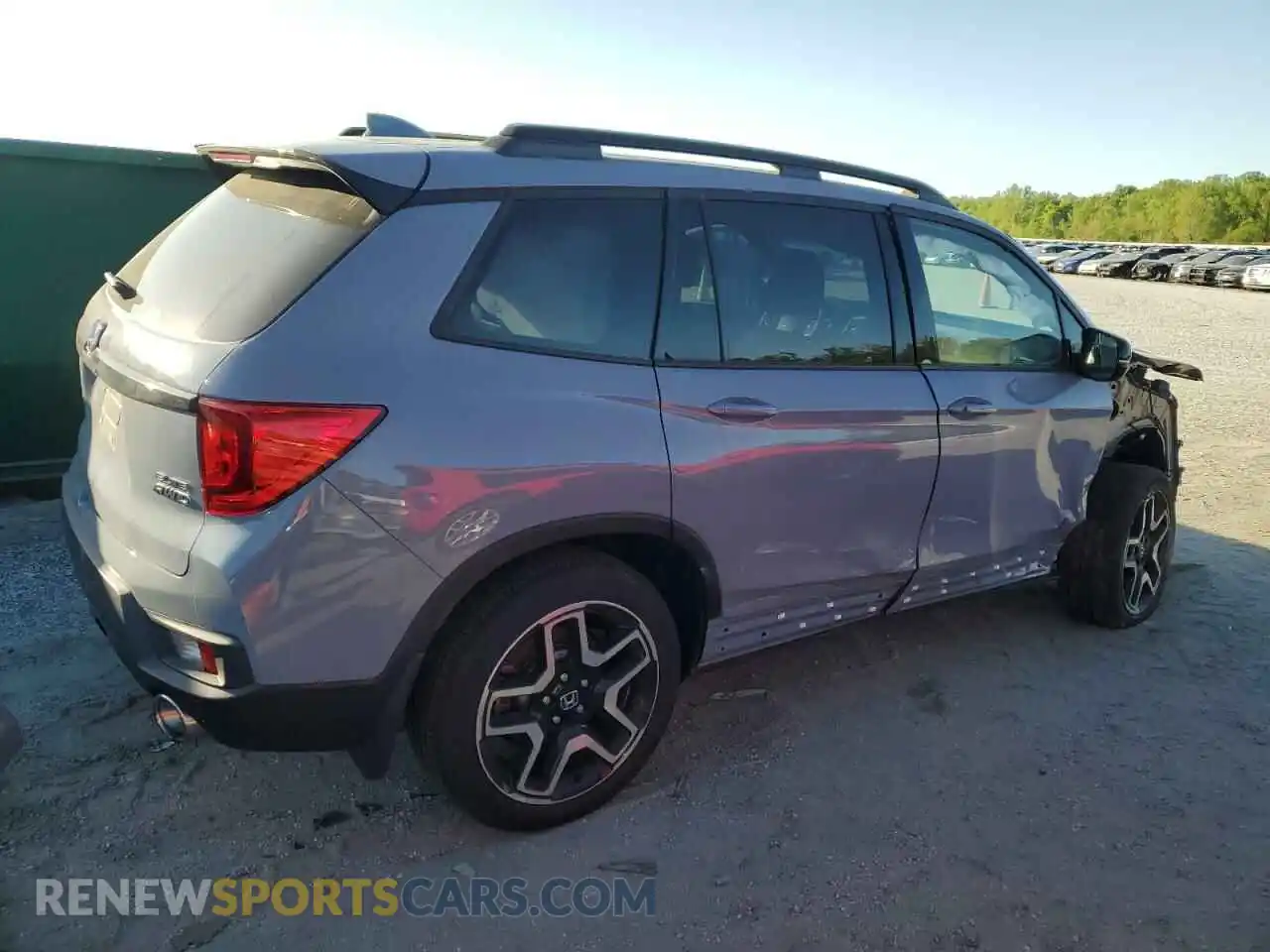 3 Photograph of a damaged car 5FNYF8H03PB032148 HONDA PASSPORT 2023
