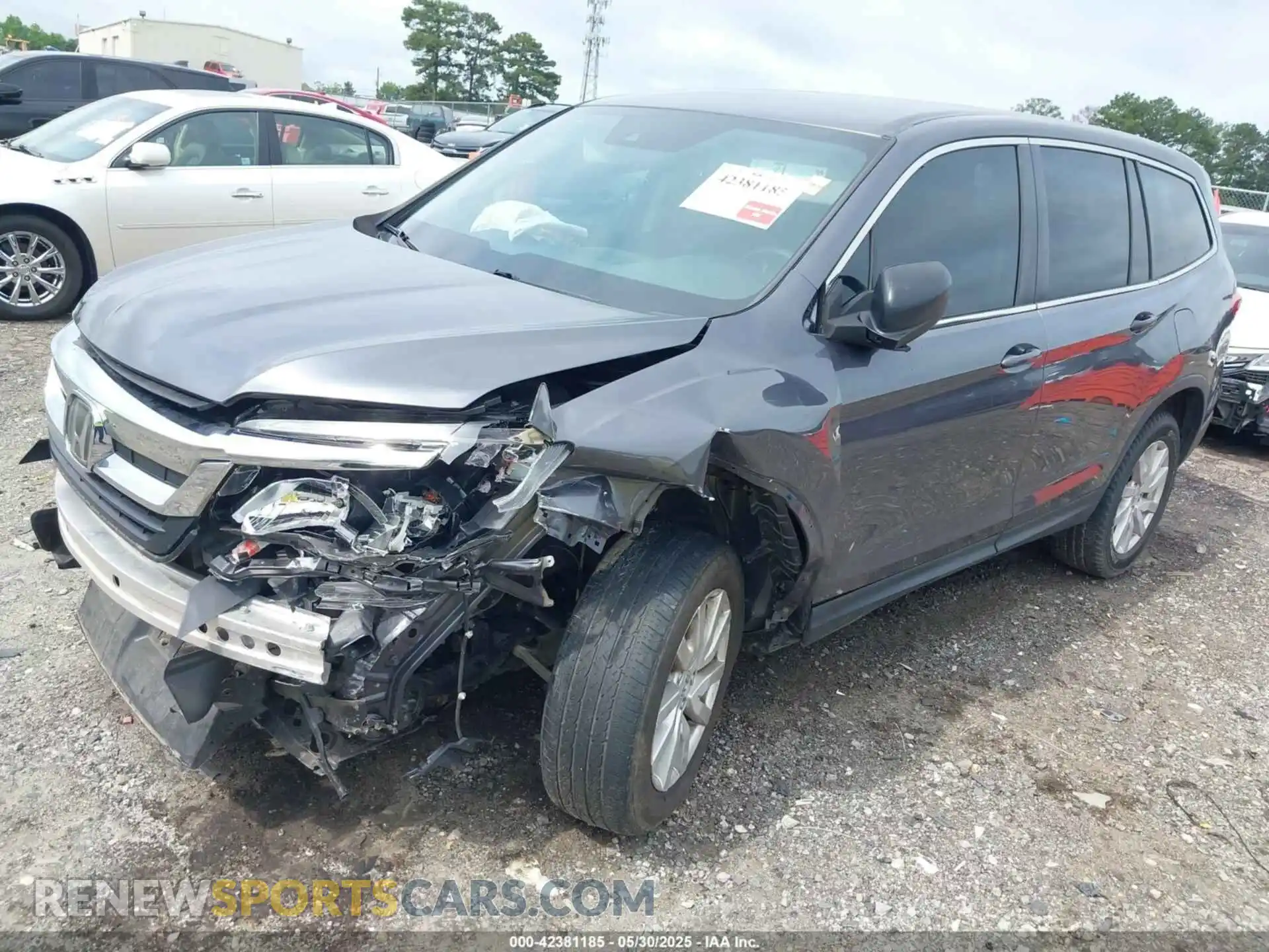 2 Photograph of a damaged car 5FNYF5H10KB028235 HONDA PILOT 2019