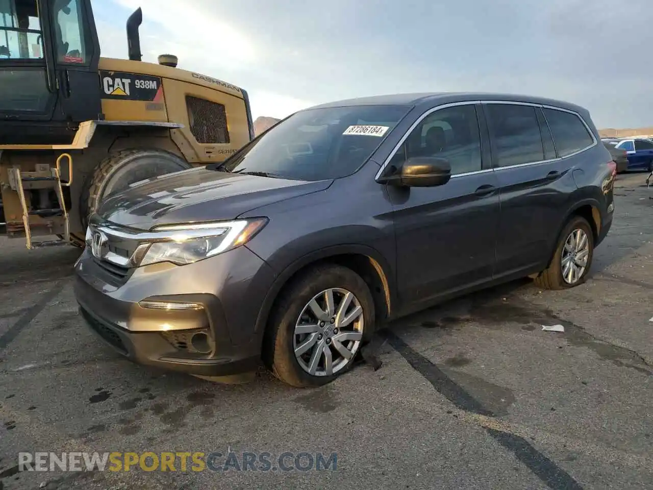 1 Photograph of a damaged car 5FNYF5H18KB024014 HONDA PILOT 2019