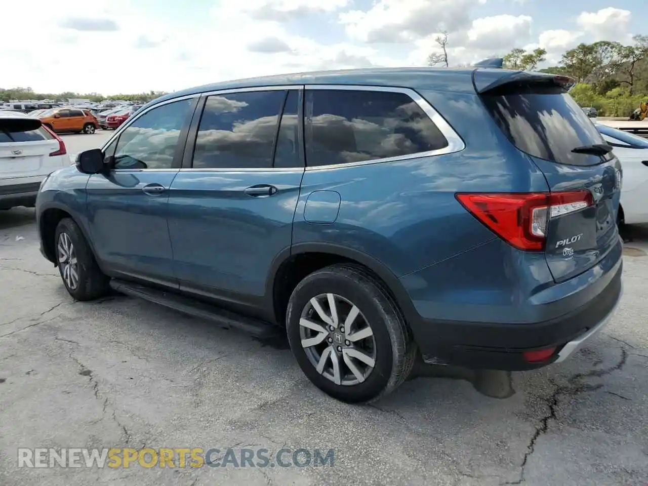 2 Photograph of a damaged car 5FNYF5H34KB033391 HONDA PILOT 2019