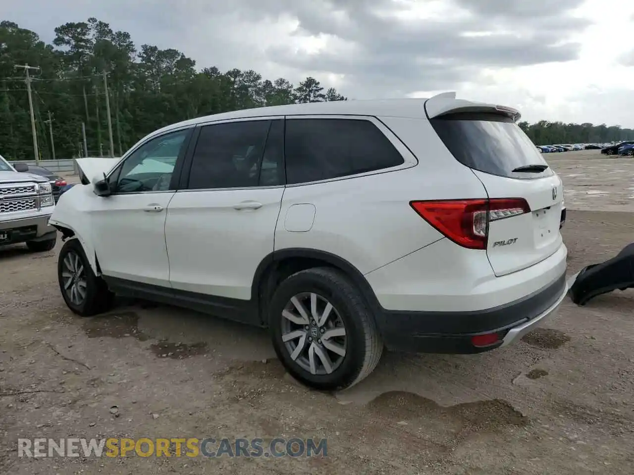 2 Photograph of a damaged car 5FNYF5H44KB004997 HONDA PILOT 2019