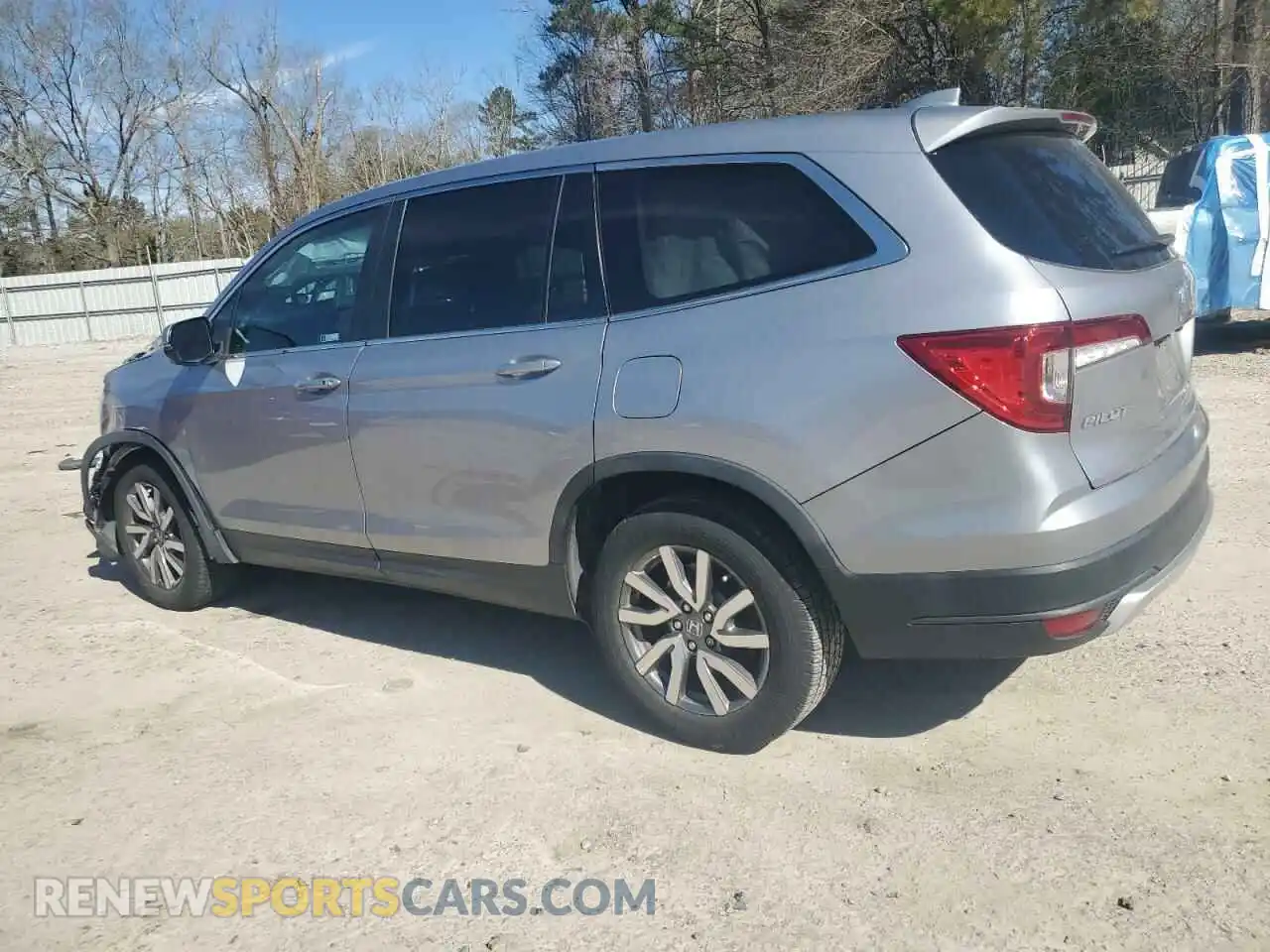 2 Photograph of a damaged car 5FNYF5H52KB026991 HONDA PILOT 2019