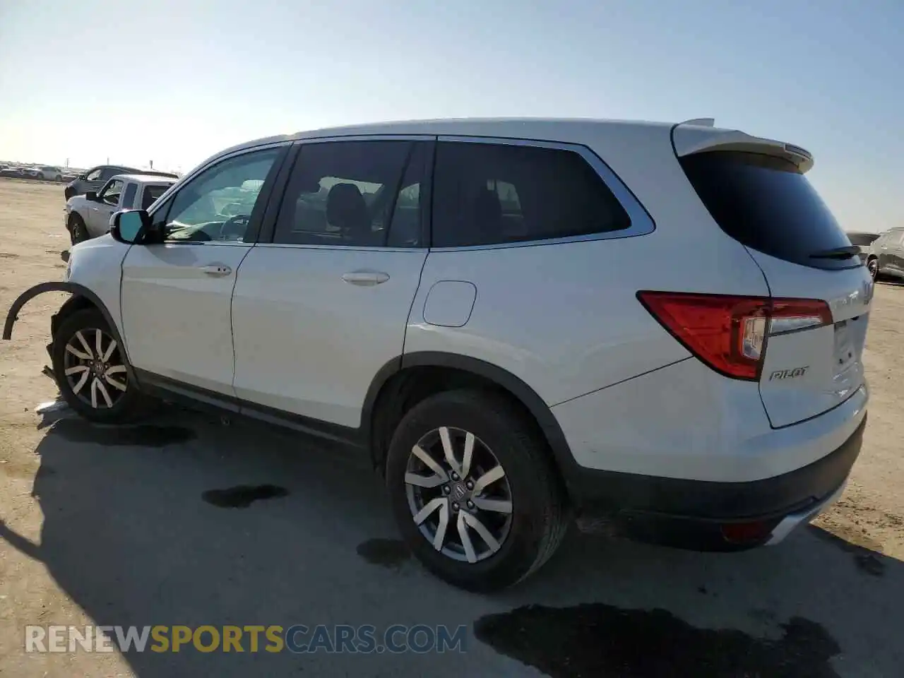 2 Photograph of a damaged car 5FNYF5H56KB035354 HONDA PILOT 2019