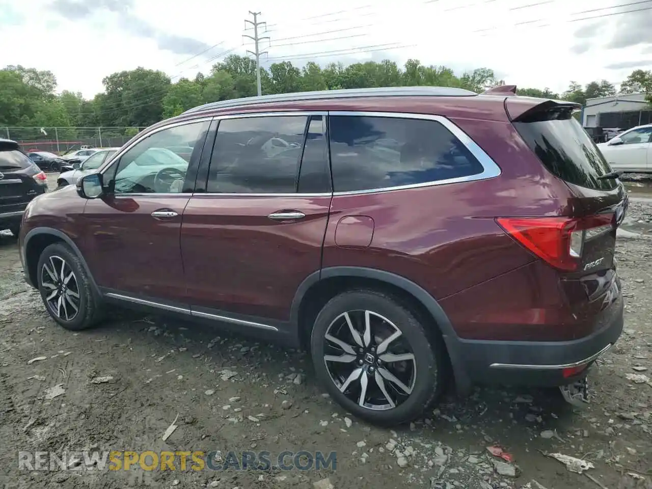 2 Фотография поврежденного автомобиля 5FNYF6H05KB014358 HONDA PILOT 2019