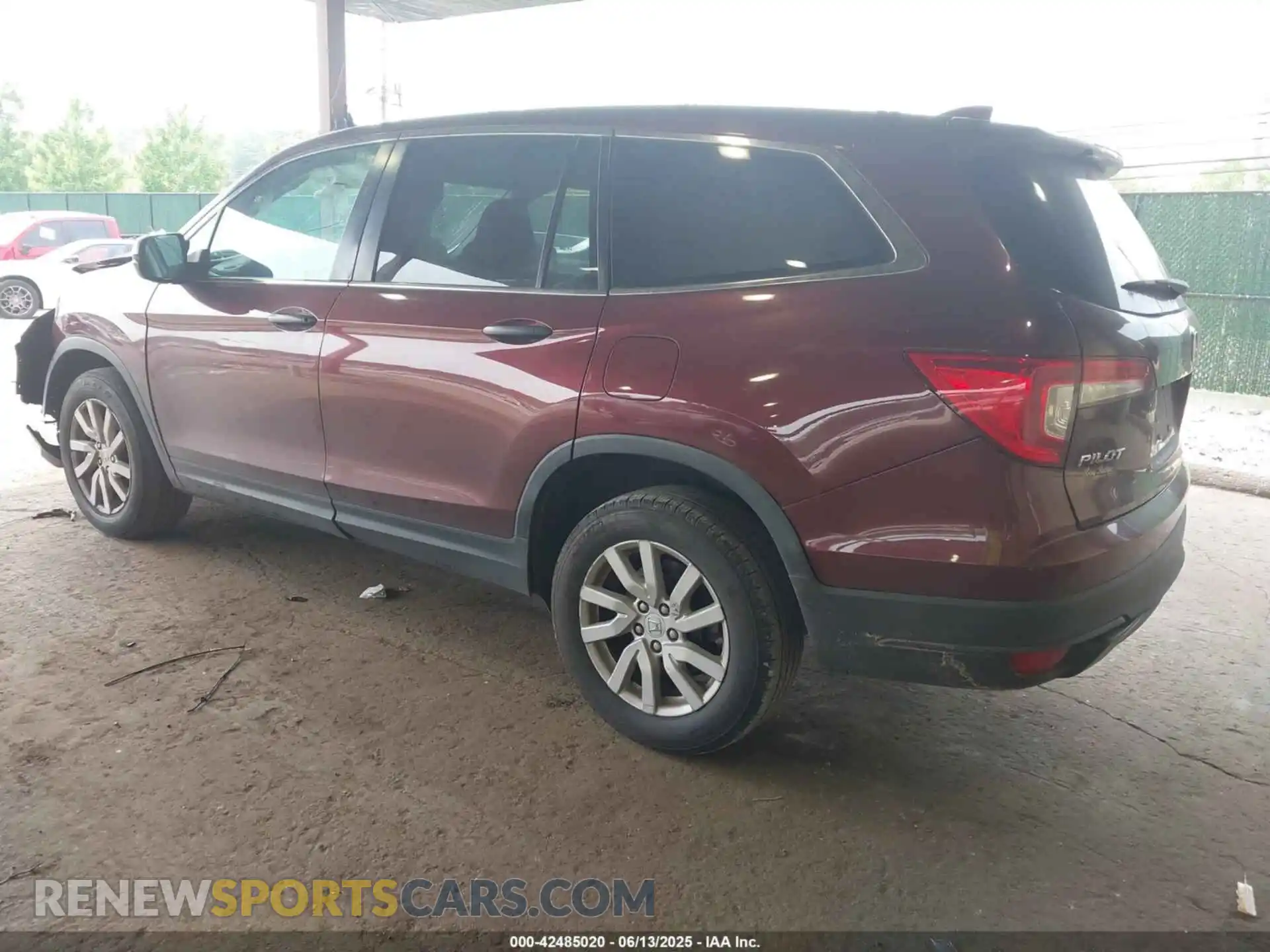 3 Фотография поврежденного автомобиля 5FNYF6H12KB053692 HONDA PILOT 2019