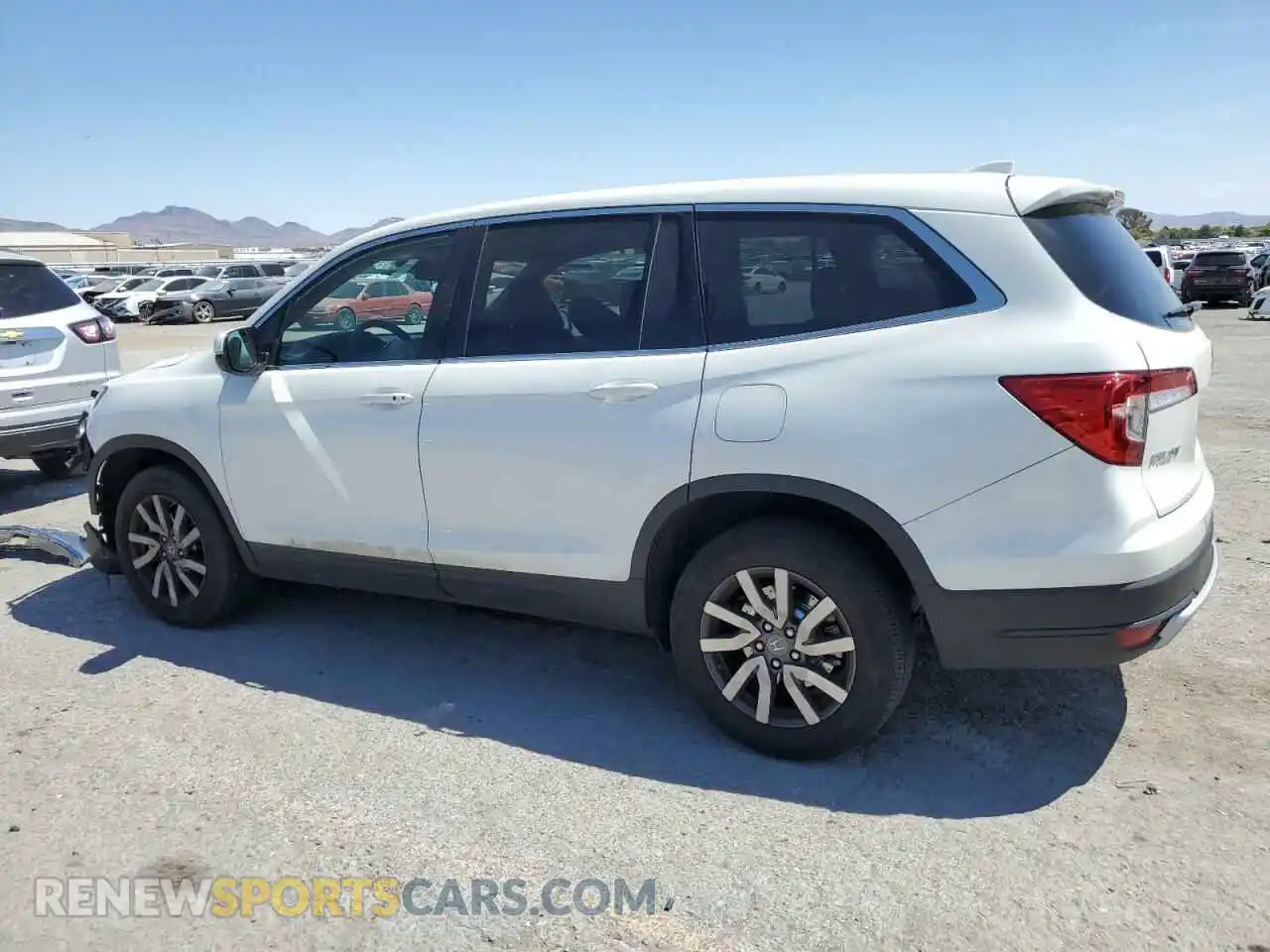 2 Photograph of a damaged car 5FNYF6H32KB050440 HONDA PILOT 2019