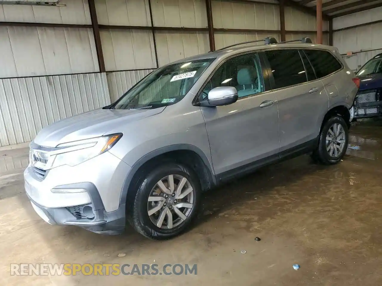 1 Photograph of a damaged car 5FNYF6H36KB098023 HONDA PILOT 2019