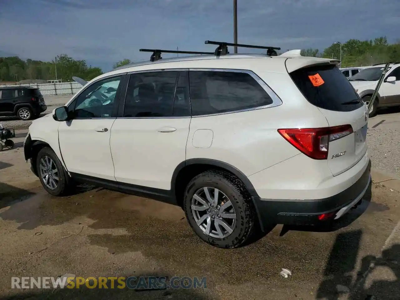2 Photograph of a damaged car 5FNYF6H39KB037751 HONDA PILOT 2019