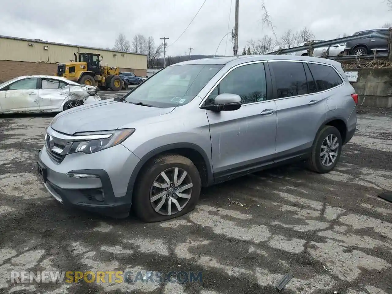 1 Photograph of a damaged car 5FNYF6H40KB018448 HONDA PILOT 2019