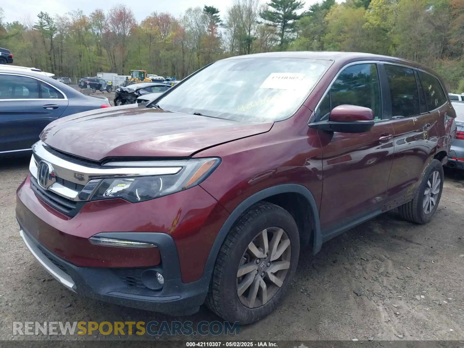 2 Photograph of a damaged car 5FNYF6H44KB051517 HONDA PILOT 2019