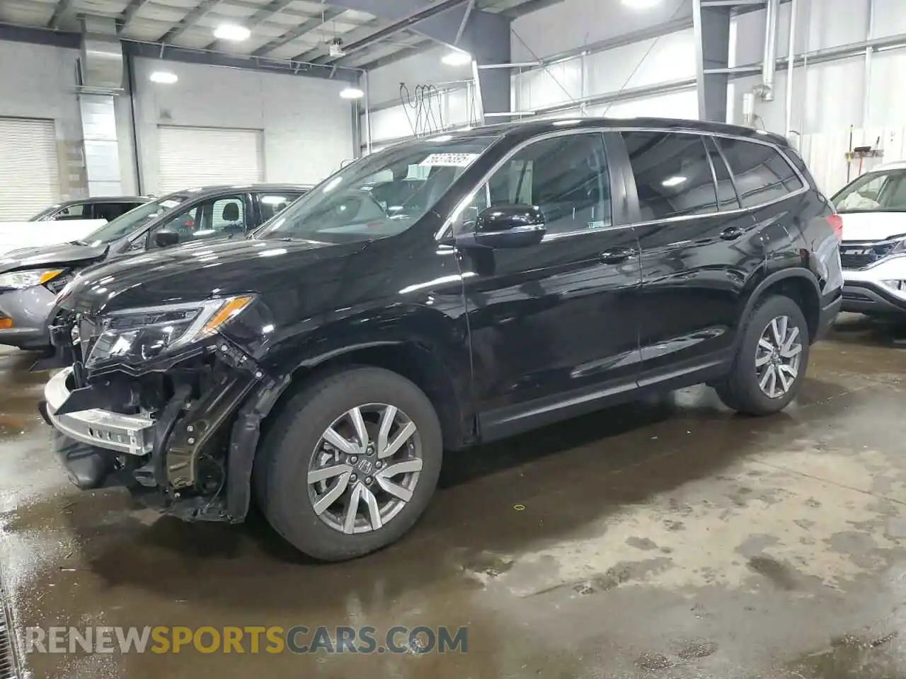 1 Фотография поврежденного автомобиля 5FNYF6H48KB031707 HONDA PILOT 2019
